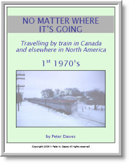 book cover: No Matter Where It's Going: 1st 1970's